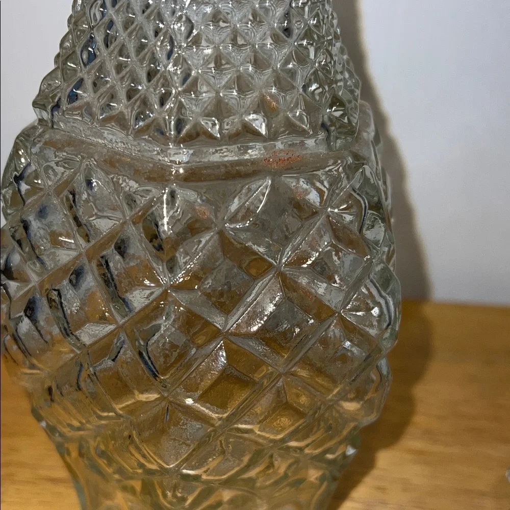 Vintage Anchor Elegant Crystal Glass Decanter